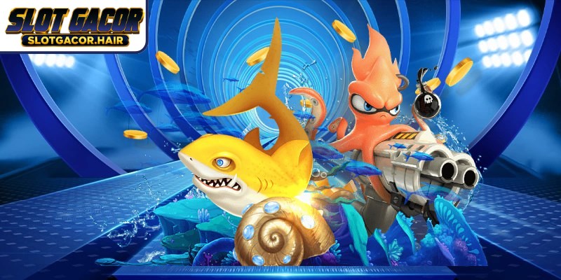 Lobi Slot Gacor Fishing Games menggabungkan efek visual yang memukau